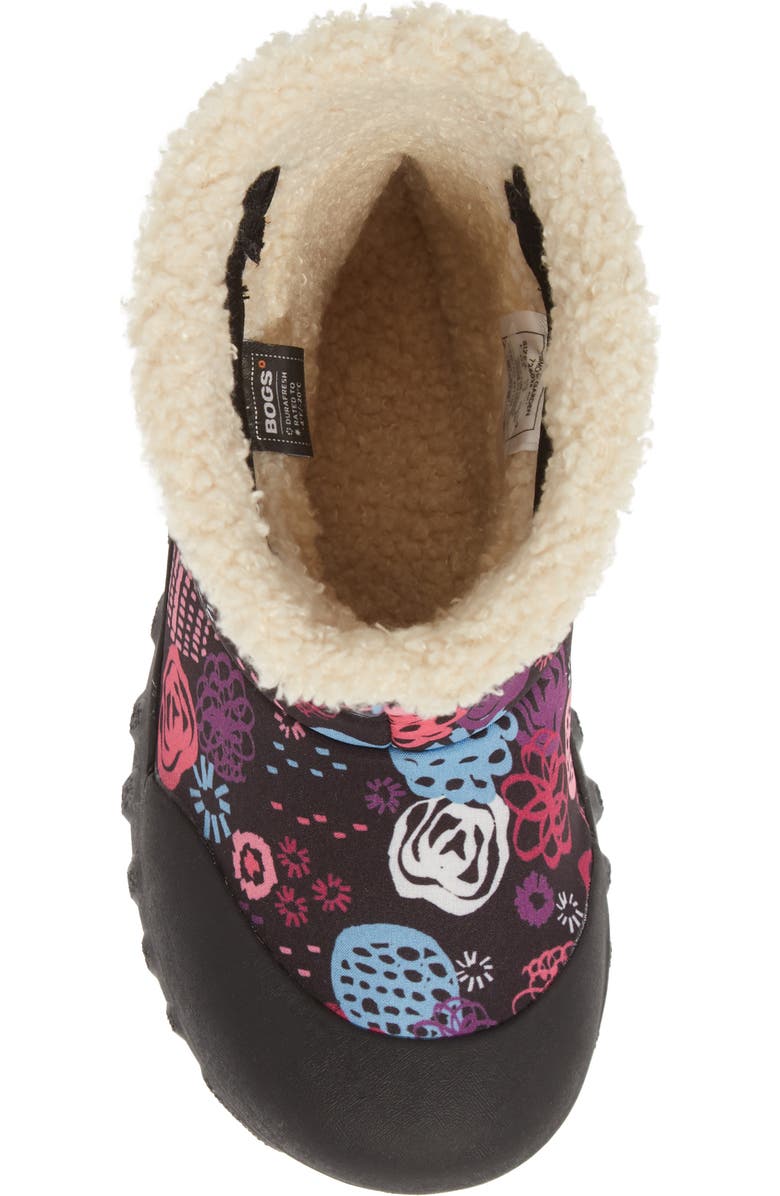 Bogs B-MOC Insulated Faux Fur Waterproof Boot, Alternate, color,