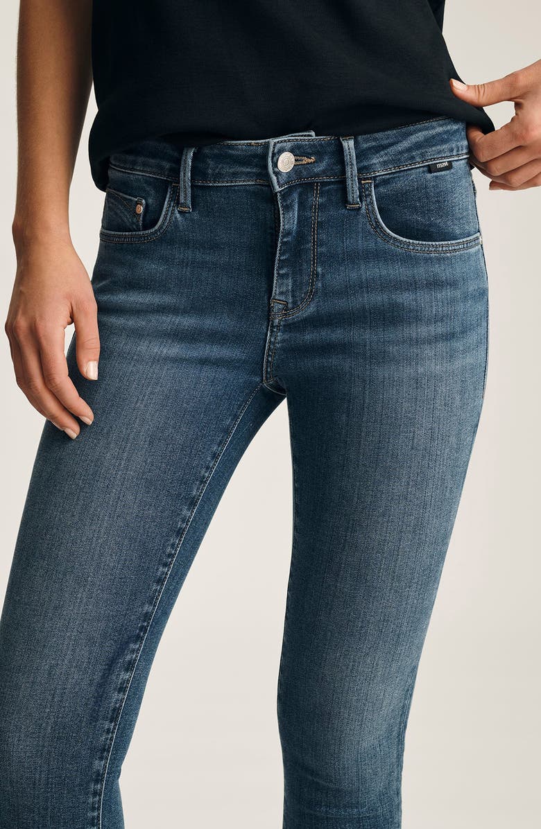 Mavi Jeans Adriana Mid Rise Skinny Jeans, Alternate, color, 