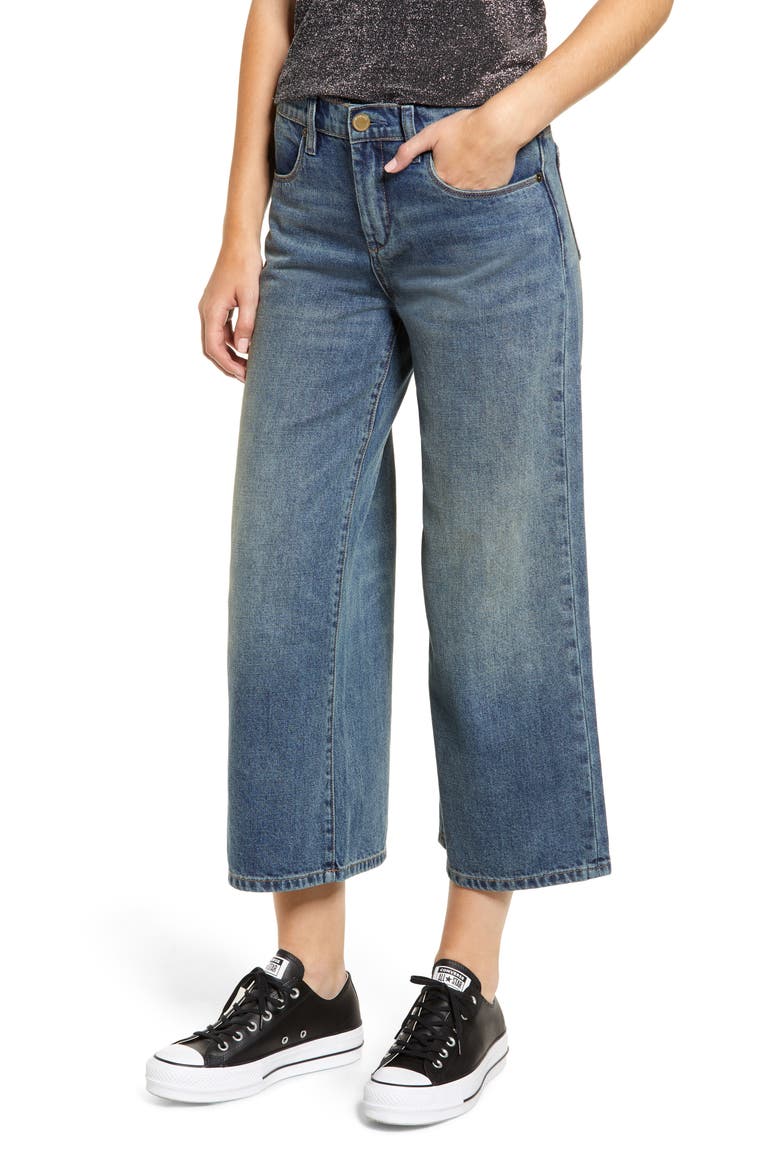 Wide Leg Crop Jeans, Main, color, DIP AND DO IT
