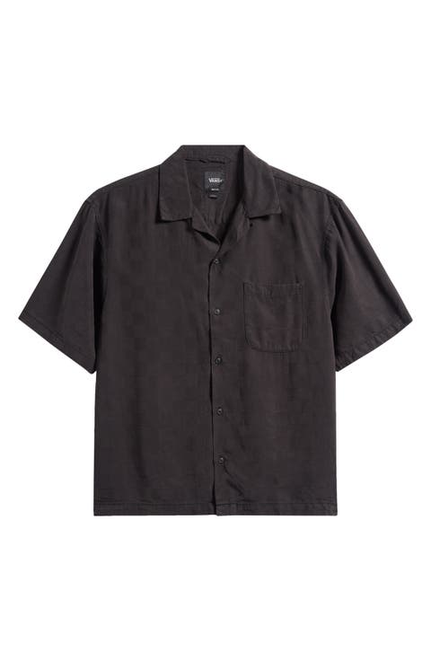 Van Doren Check Button-Up Camp Shirt
