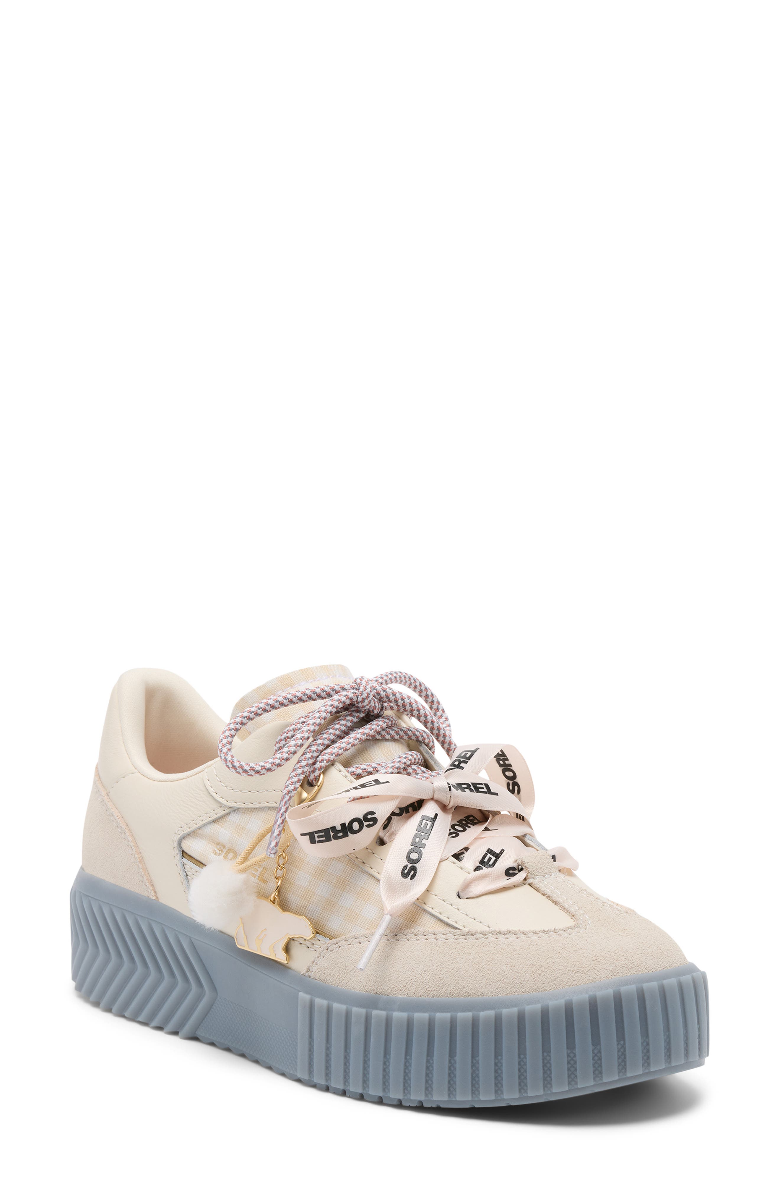 SOREL Ona Ave Platform Sneaker, Main, color, Chalk/ Grey Ash