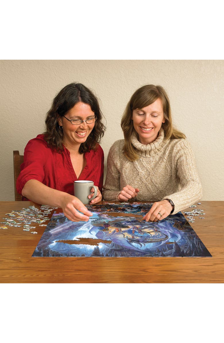 Cobble Hill Dragonforge 1000 Piece Puzzle, Alternate, color, Multicolored