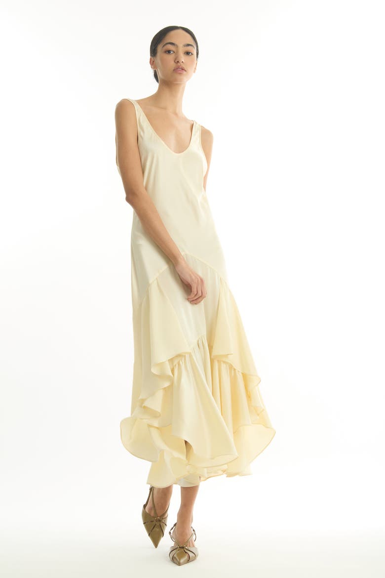Evelyn Dress, Main, color, Vintage Crème