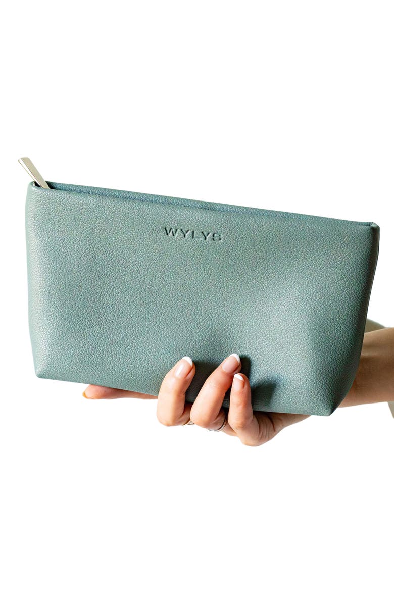 WYLYS New Day Glow & Sage Verte Makeup Bag, Alternate, color, NO COLOR