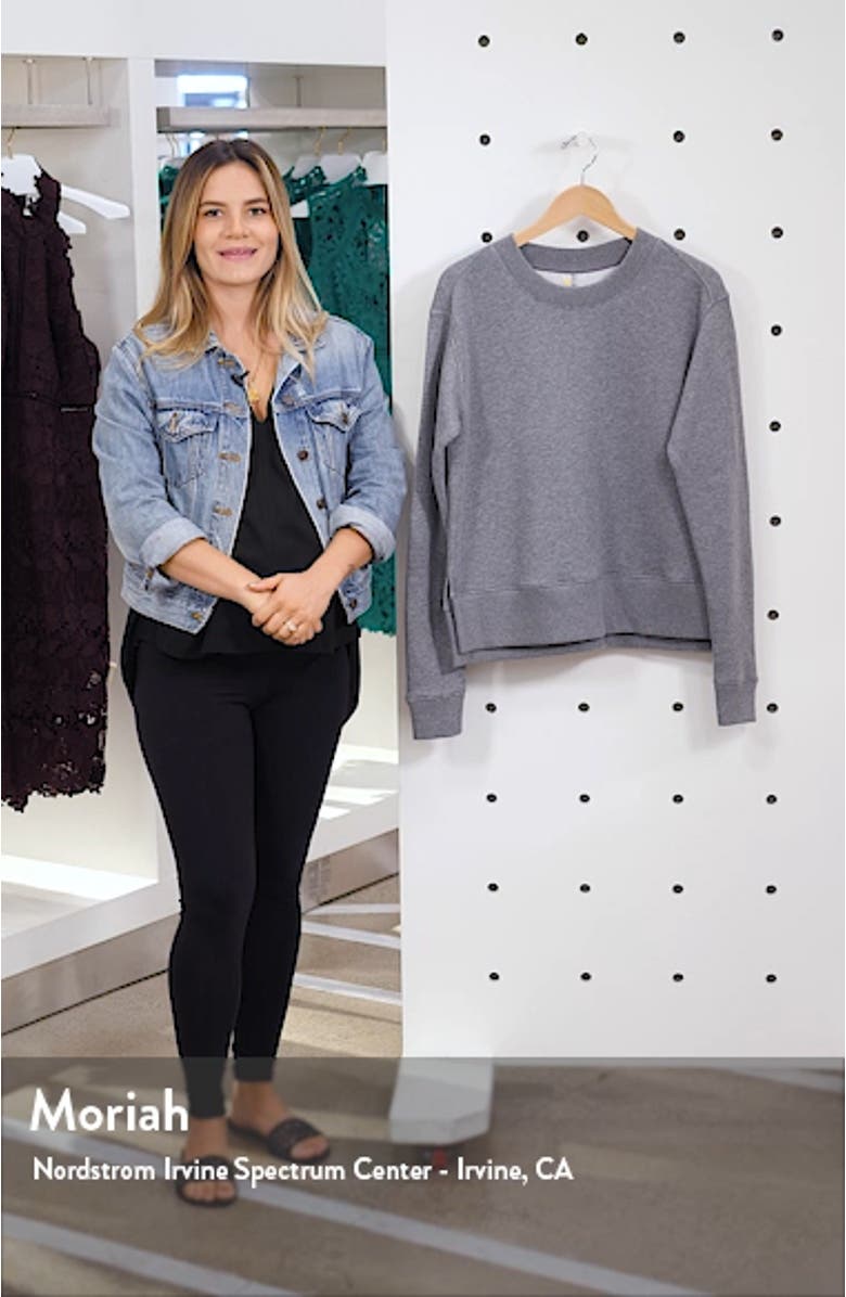 Nola High/Low Sweatshirt, sales video thumbnail