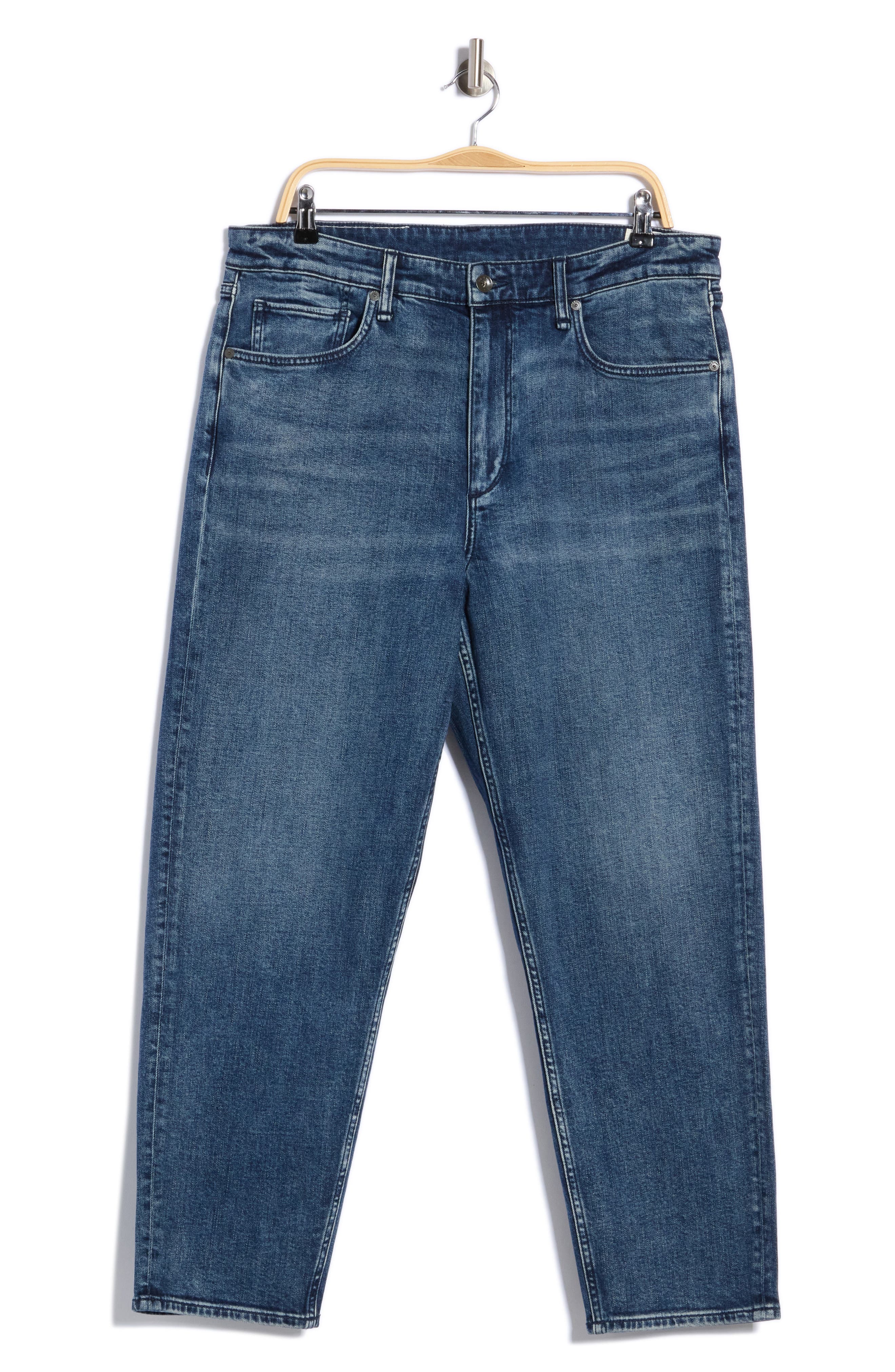 Cropped Tapered Jeans