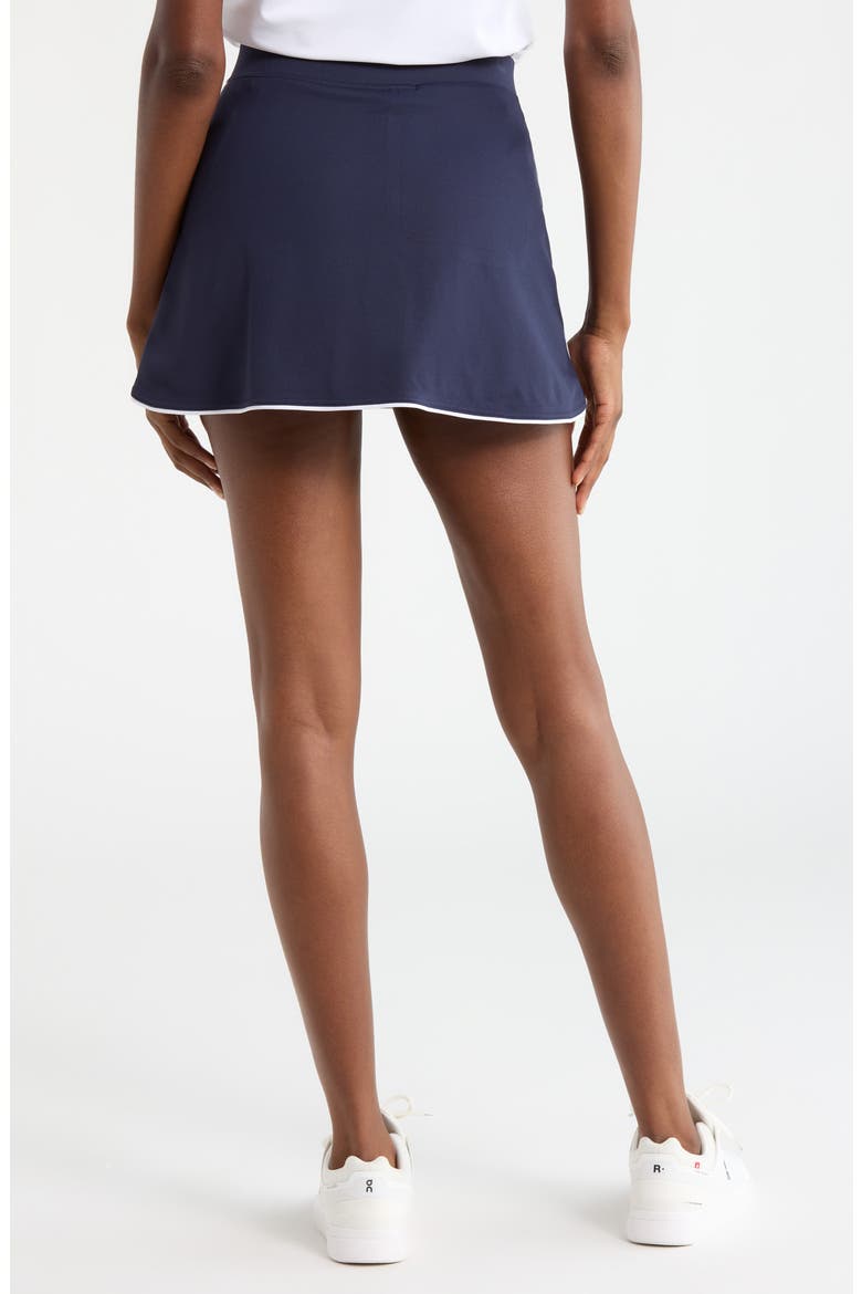 Mid Rise Tulip Hem Piqué Golf Skort, Alternate, color, TWILIGHT