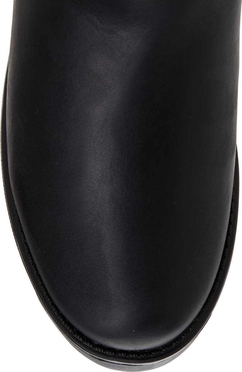 Bos. & Co. Goose Primaloft<sup>®</sup> Waterproof Boiled Wool Mid Calf Boot, Alternate, color, Black/Black Saddle/S