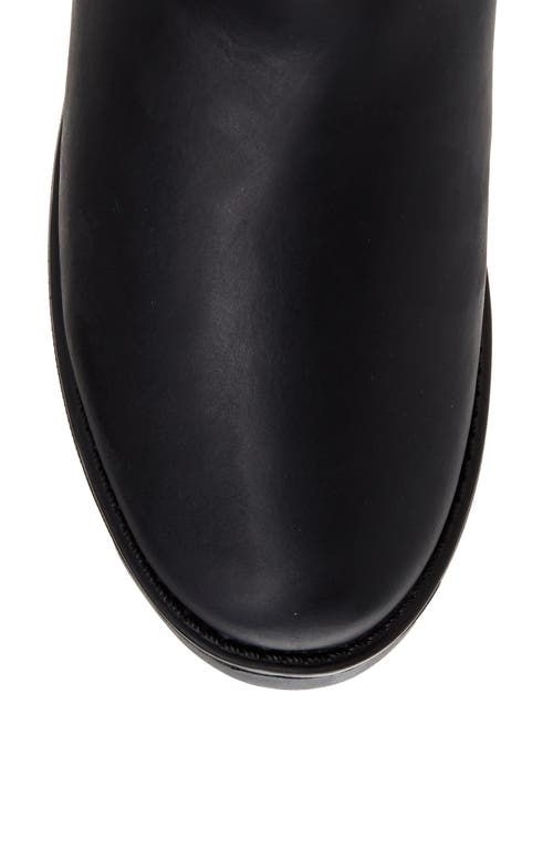 Bos. & Co. Goose Primaloft® Waterproof Boiled Wool Mid Calf Boot In Black