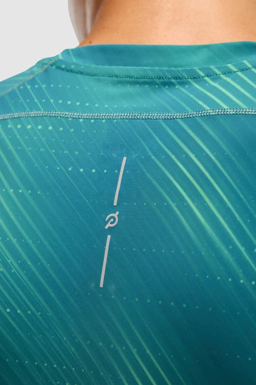 Peloton Interlock Run Singlet In Blue