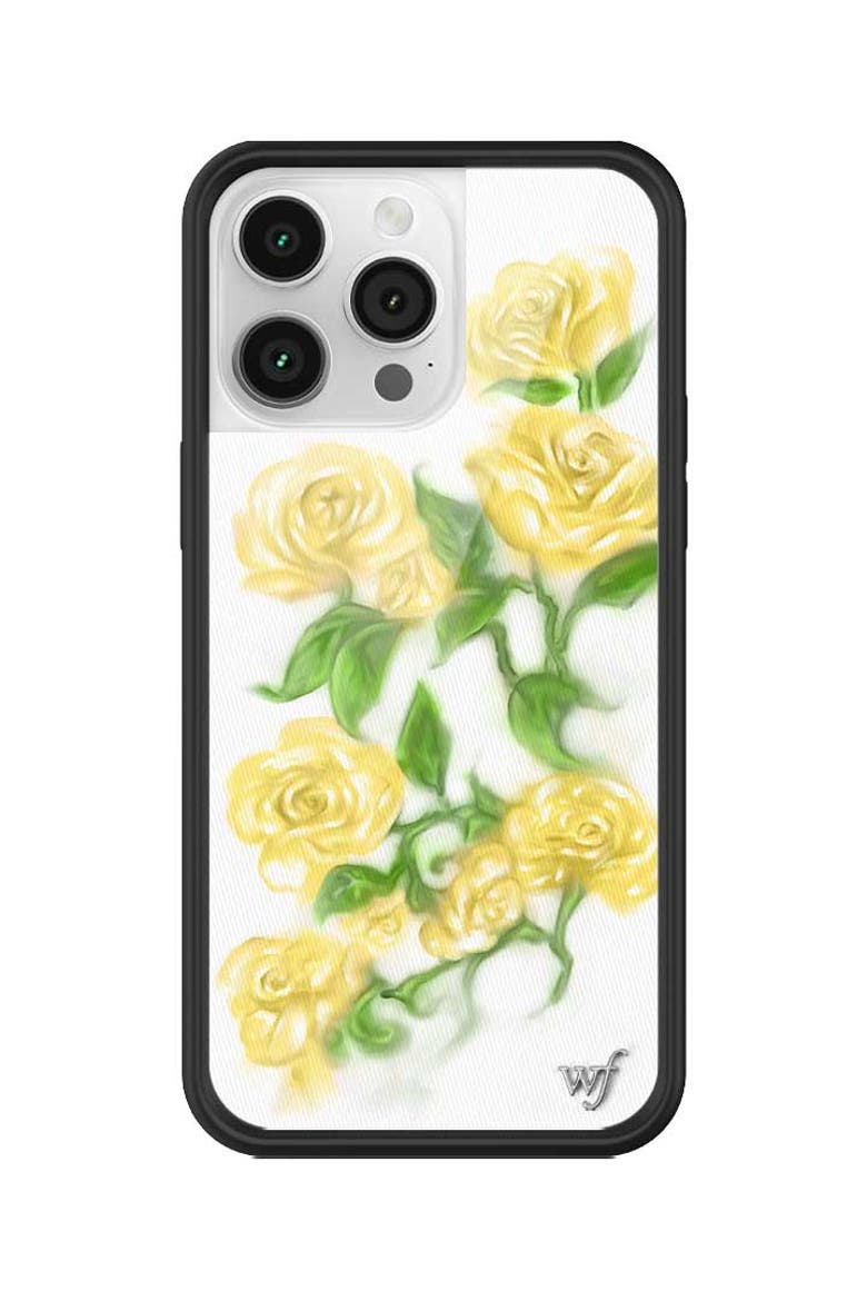 Yellow Roses iPhone Case, Alternate, color, Yellow
