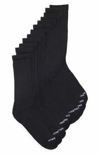 6-Pack Cushioned Crew Length Socks