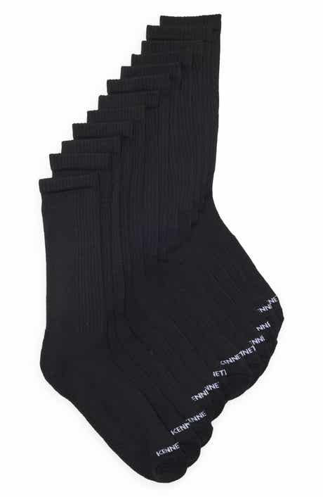 6-Pack Cushioned Crew Length Socks