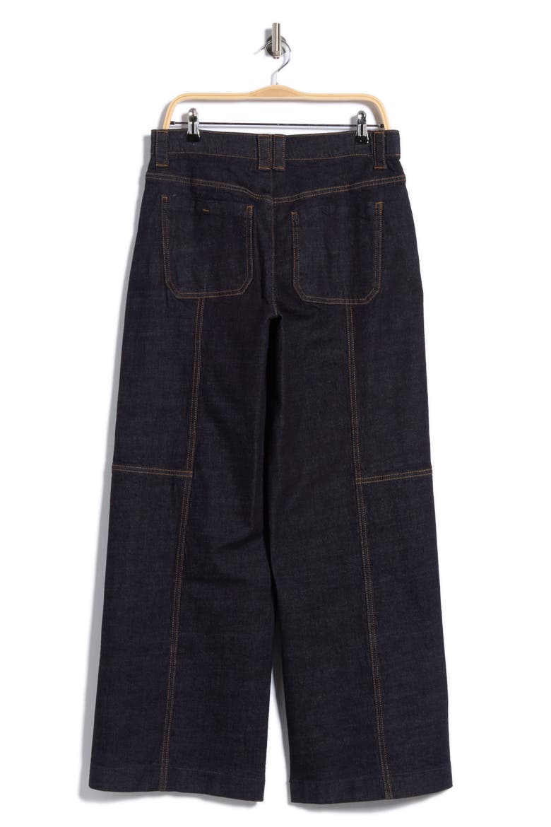 High Waist Wide Leg Jeans, Alternate, color, INDIGO