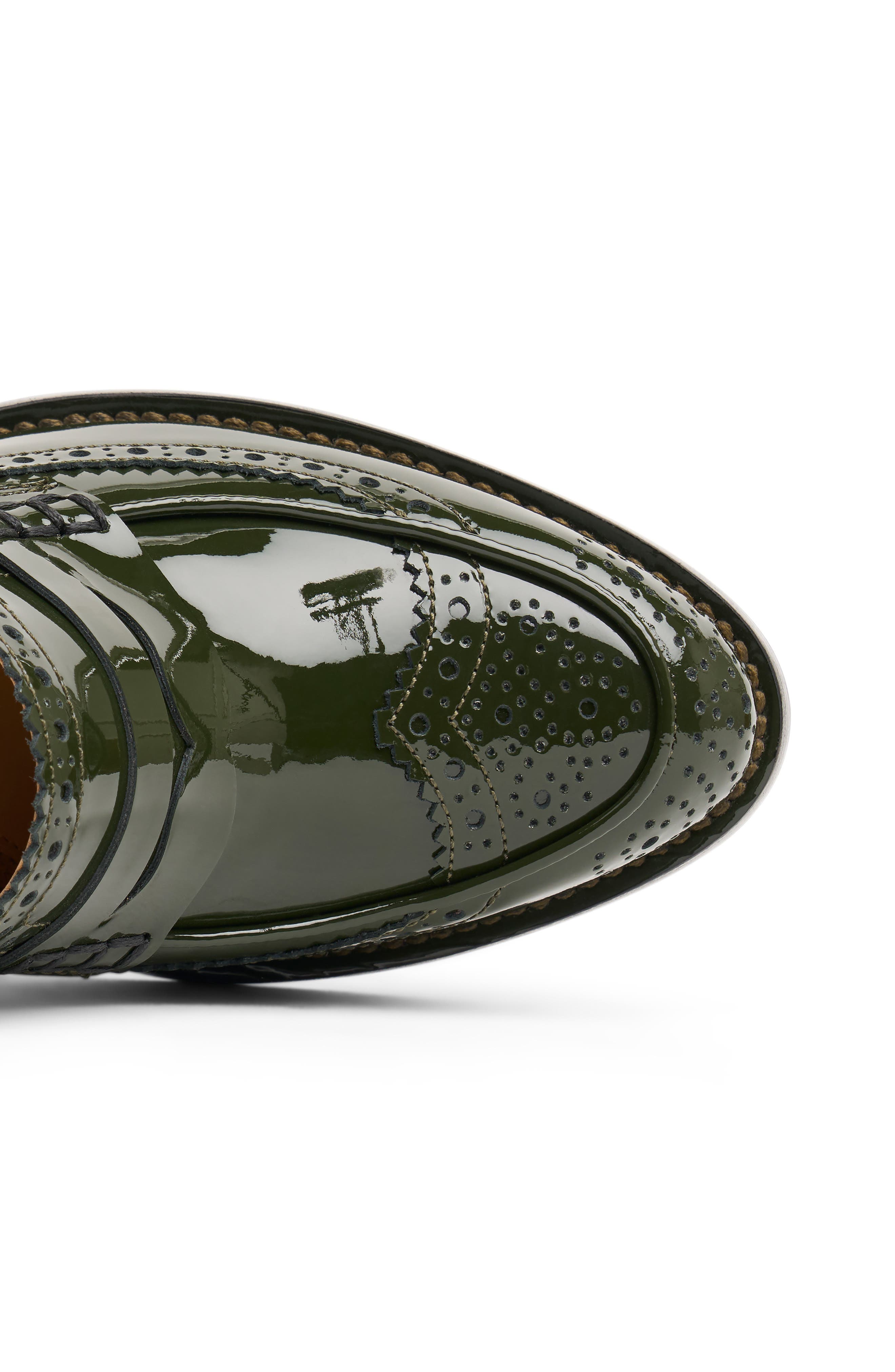 The Office of Angela Scott Mrs. Sophia Wingtip Penny Loafer Pump, Alternate, color, 