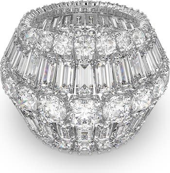 専用　SWAROVSKI　Hyperbola cocktail ring　52 Swarovski - Hyperbola cocktail ring - Infinity, White