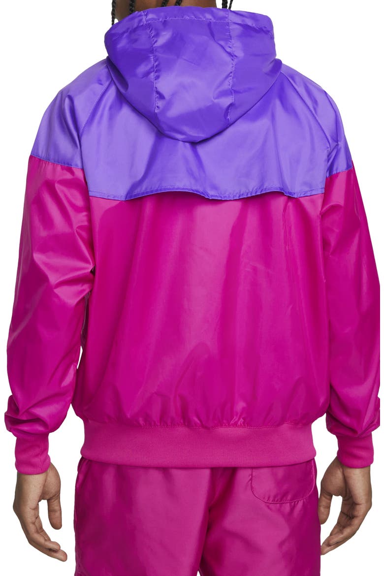 Sportswear Windrunner Jacket, Alternate, color, ACTIVE PINK/ GRAPE/ MENTA
