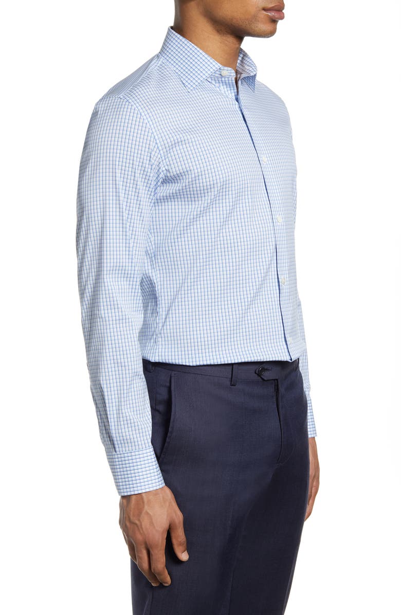 Bonobos Slim Fit Check Dress Shirt, Alternate, color,
