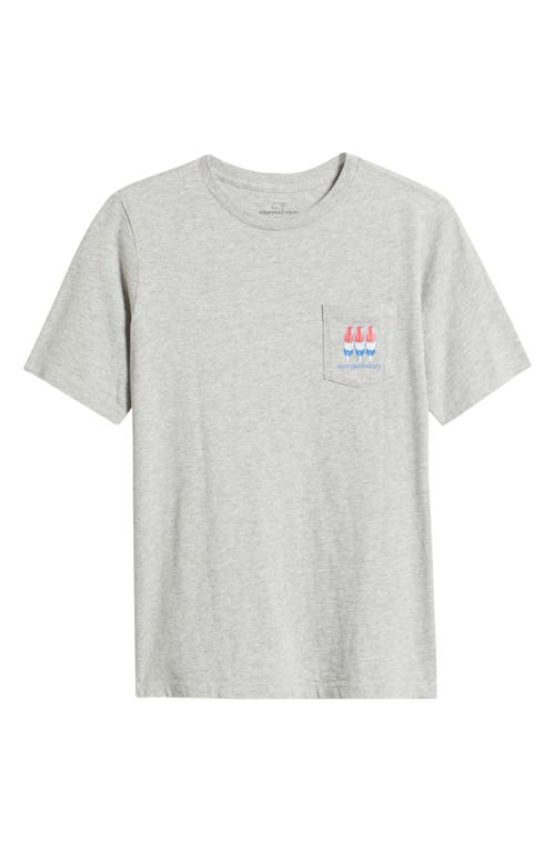 Vineyard Vines Kids' Ice Pop Flag Cotton Graphic Pocket T-shirt