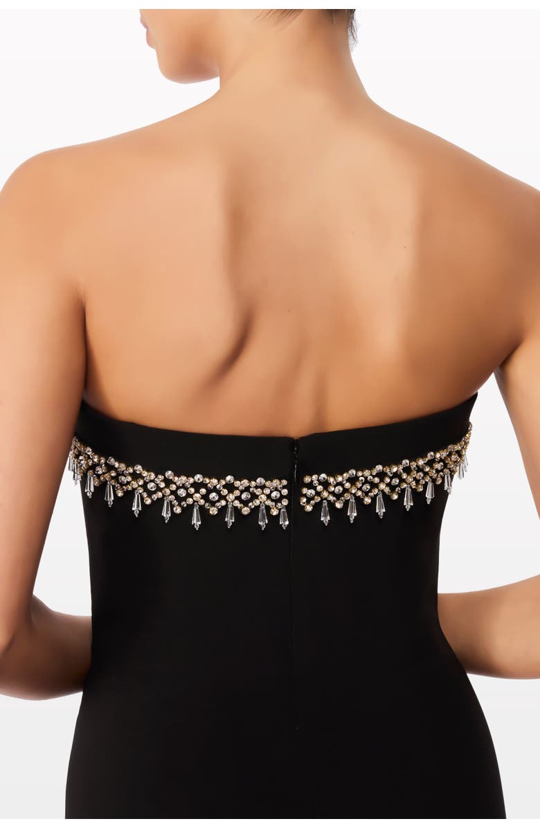 Jenny Packham Blaze Dress, Alternate, color, Liquorice 2033