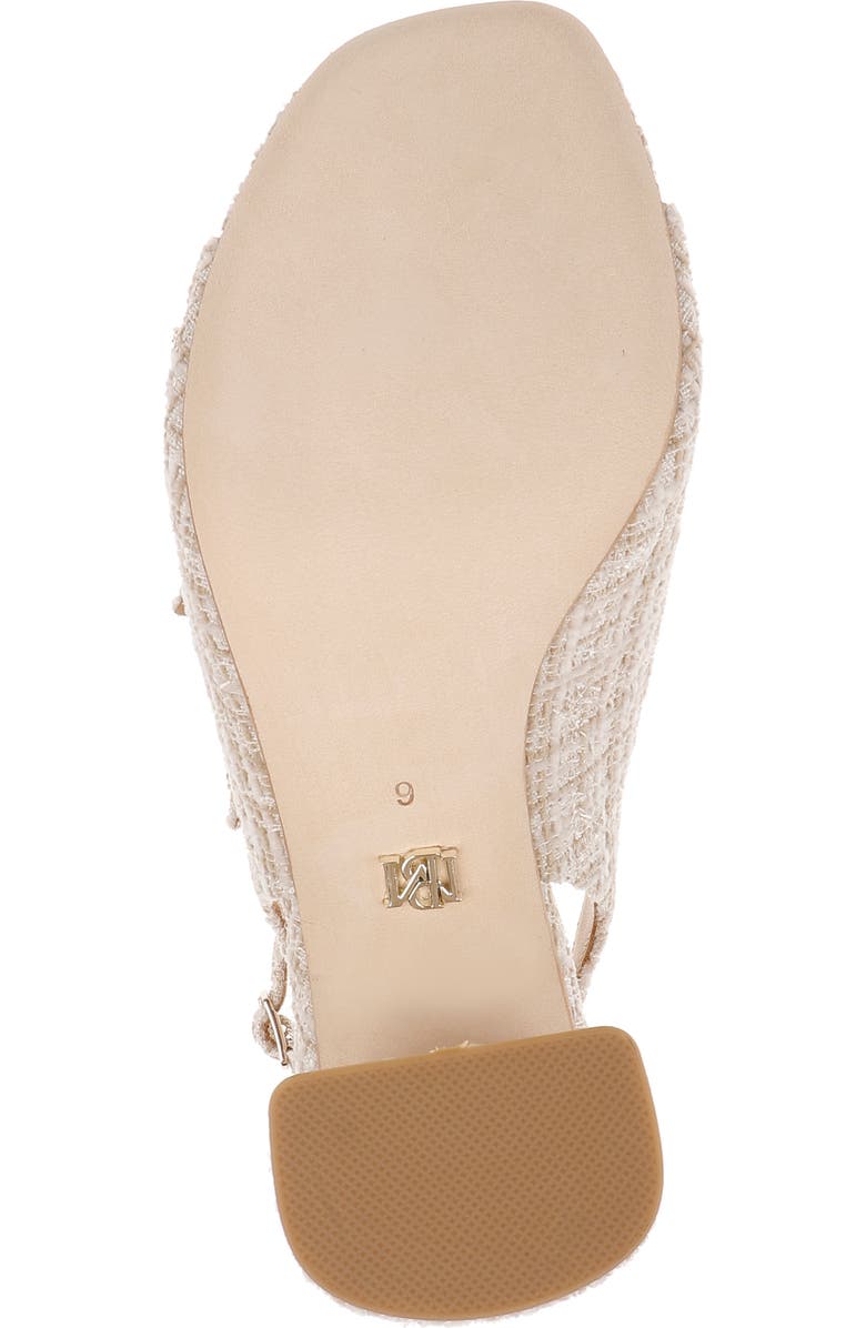 Badgley Mischka Collection Vella Ankle Strap Sandal, Alternate, color, Cream Multi