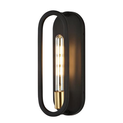 Emilia 1-Light Modern Bohemian Iron LED Sconce