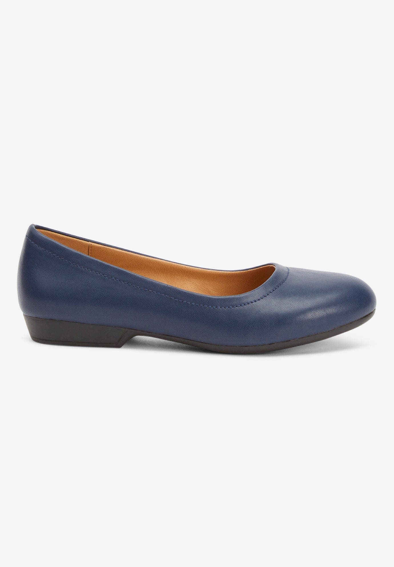 The Jaiden Slip On Flat, Alternate, color, BLACK