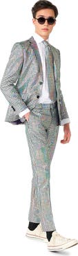OppoSuits Kids' Mirror Patch Two-Piece Suit & Tie