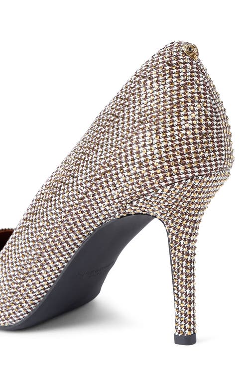 Kurt Geiger London Kensington Flexi Pointed Toe Pump In Brown