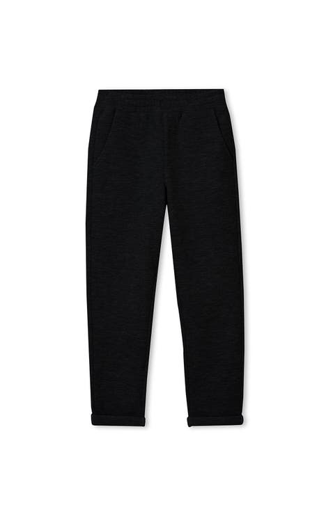 Boys Iron Knee Texture Knit Pants