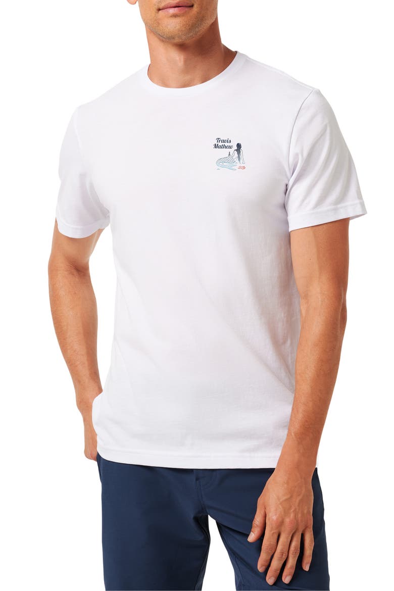 Cloudless Sky Graphic T-Shirt, Main, color, WHITE