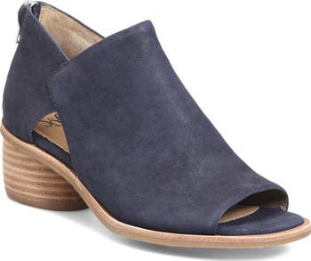 Navy peep toe booties hotsell