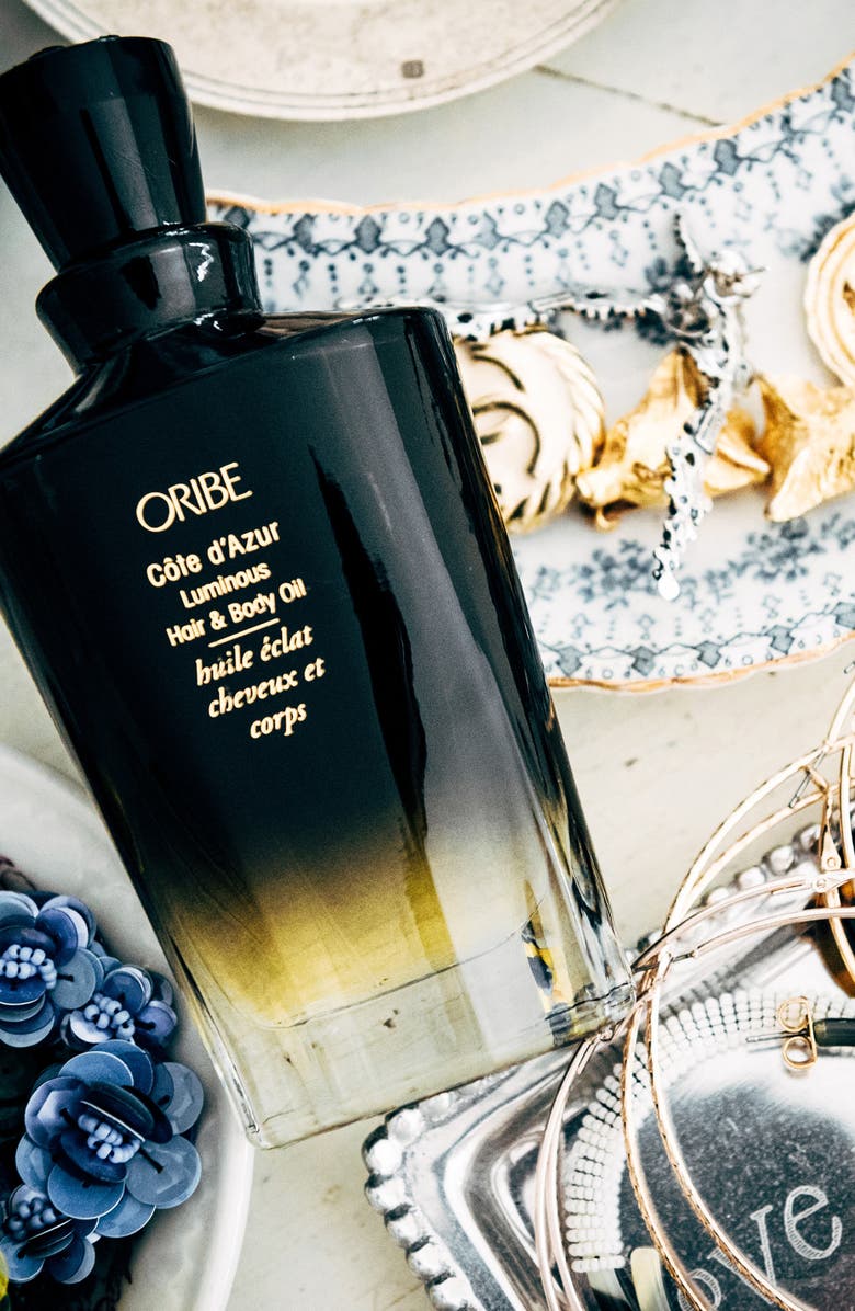 Oribe Côte d'Azur Luminous Hair & Body Oil, Alternate, color, 