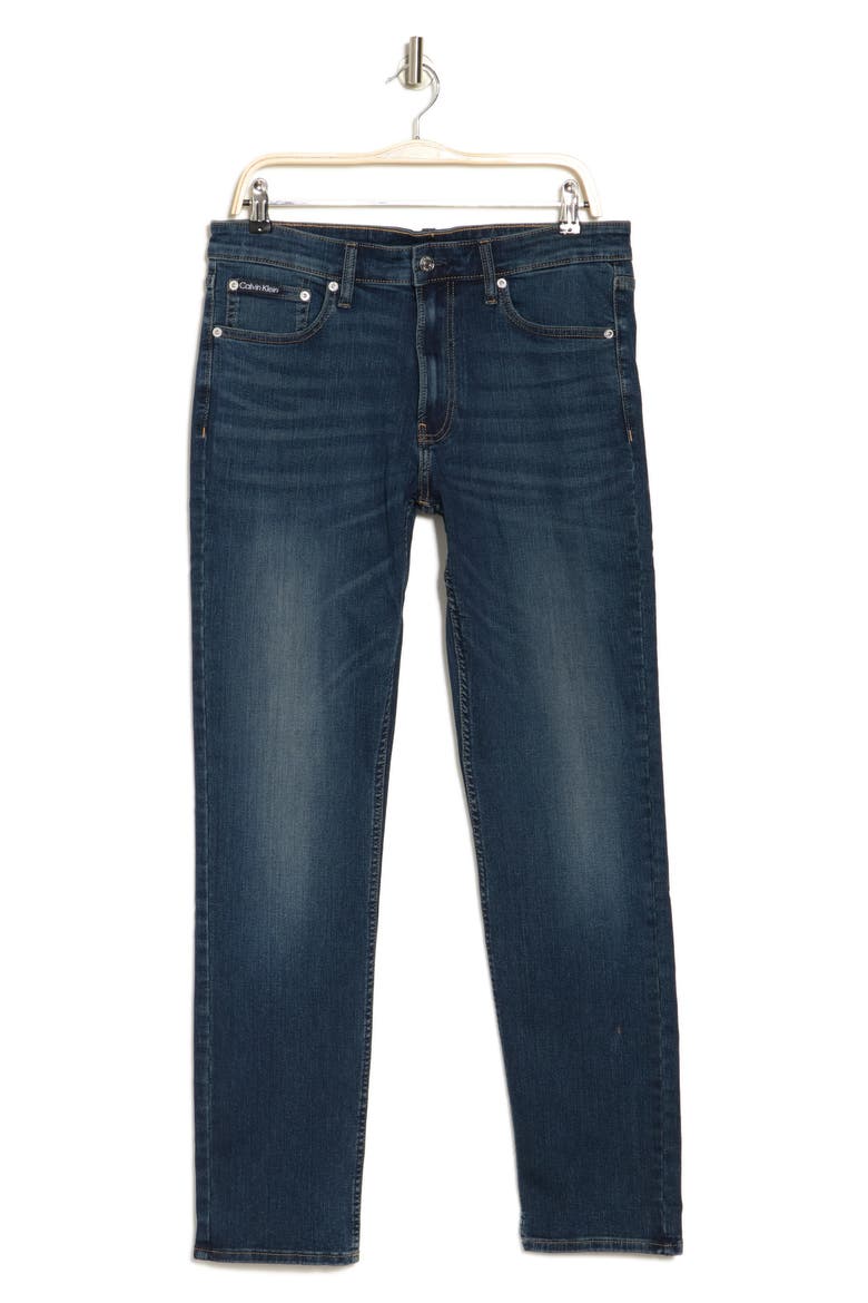 Slim Fit Jeans, Alternate, color, AVEDON DARK