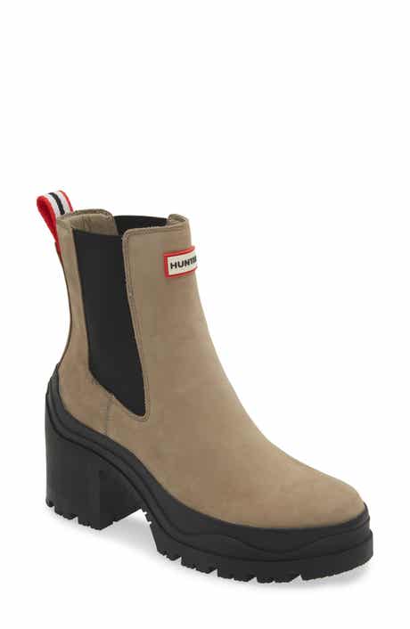 Hunter Miana Waterproof Block Heel Chelsea Boot
