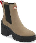 Hunter Miana Waterproof Block Heel Chelsea Boot