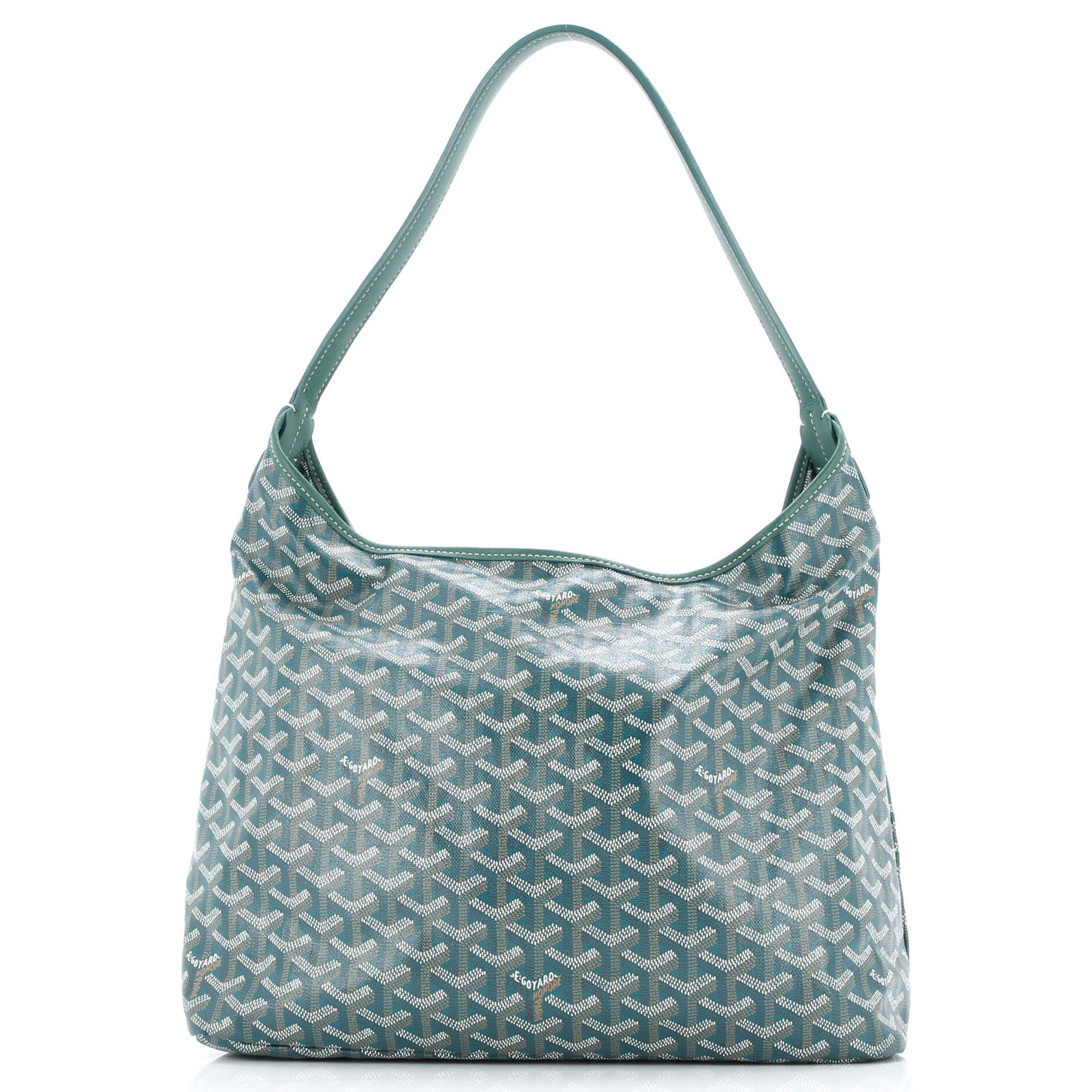 Pre-Owned Goyard Boheme Hobo Coated Canvas, Main, color, 