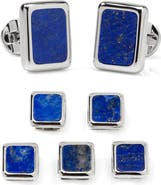 Cufflinks, Inc. Men's JFK Sterling Silver & Lapis Cuff Links