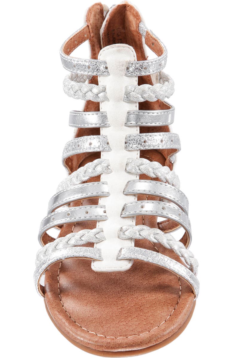 Nina Allice Metallic Sandal, Alternate, color,