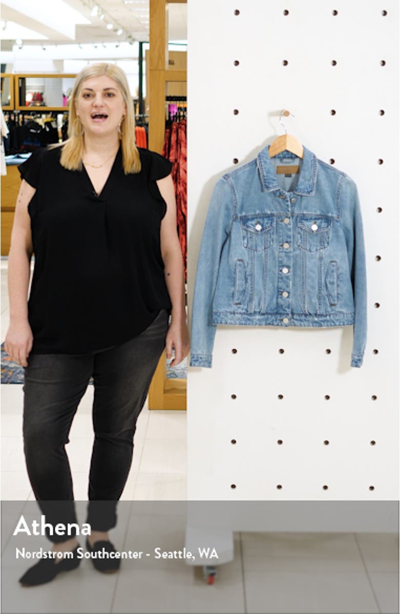 Distressed Denim Jacket, sales video thumbnail