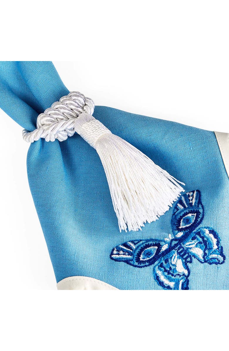 Jonathan Adler Tassel Napkin Ring Set, Alternate, color,