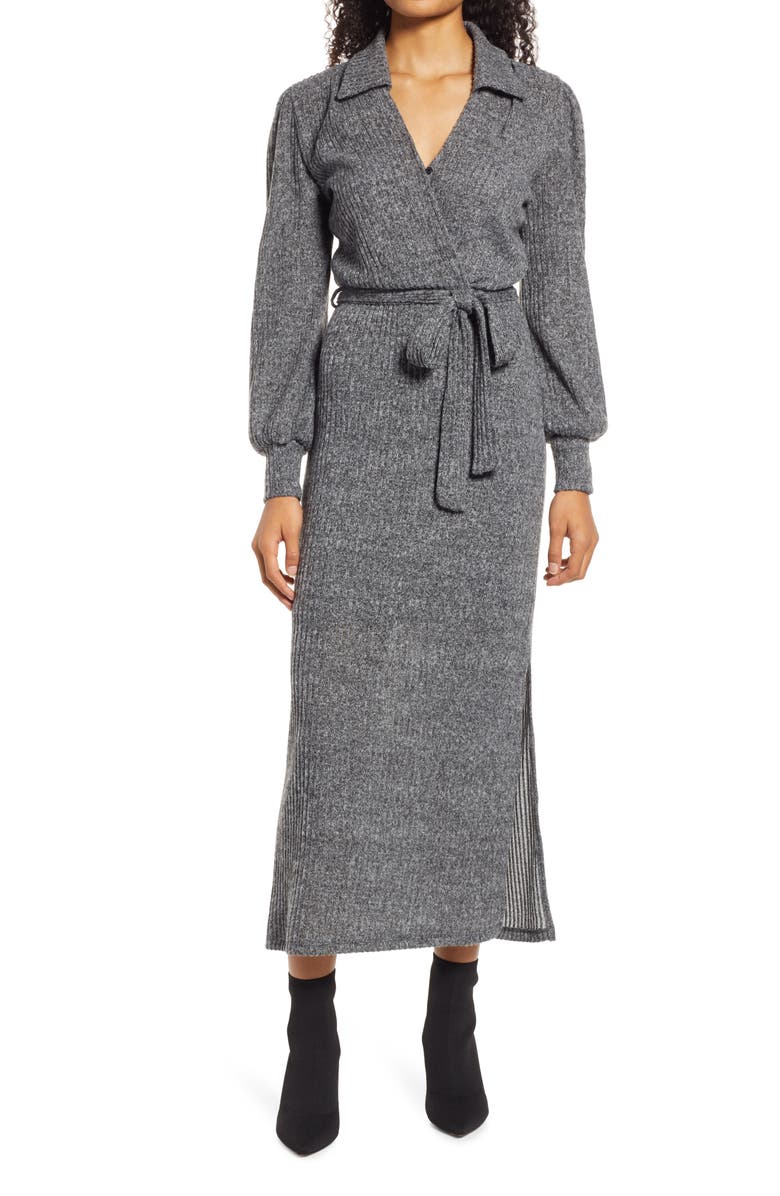 Fraiche by J Johnny Sweater Dress, Main, color, 