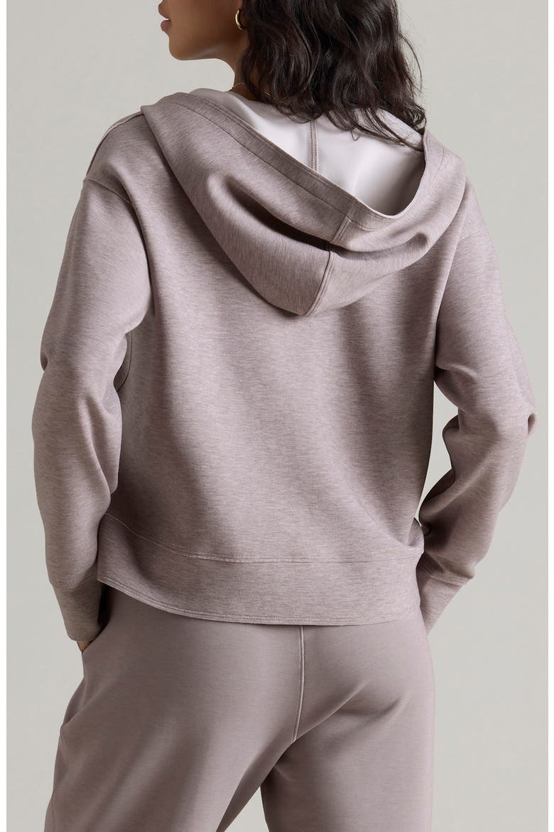 DreamGlow Full Zip Hoodie, Alternate, color, TAUPE MIST