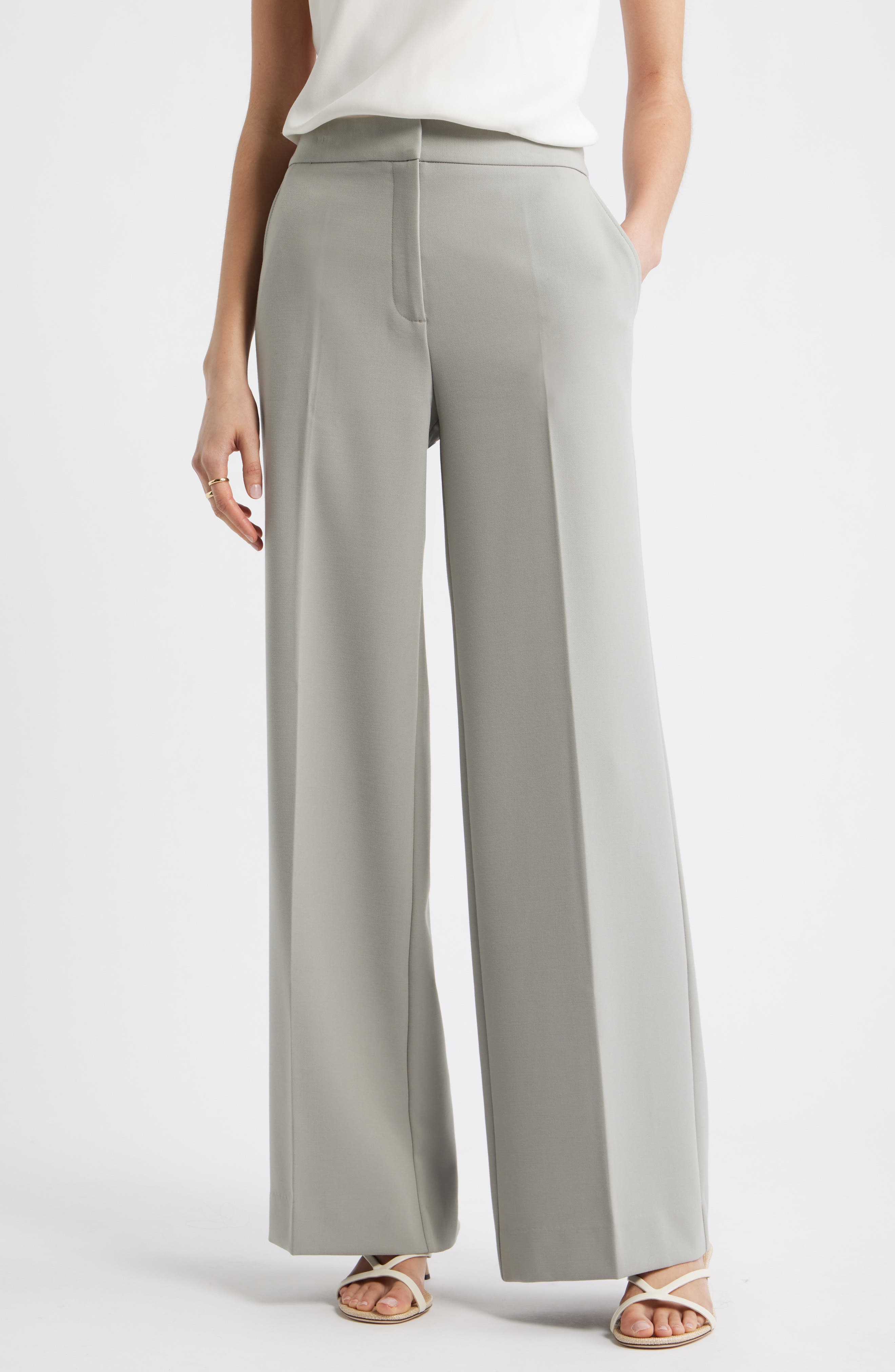The Lennox Wide Leg Trousers - image 5