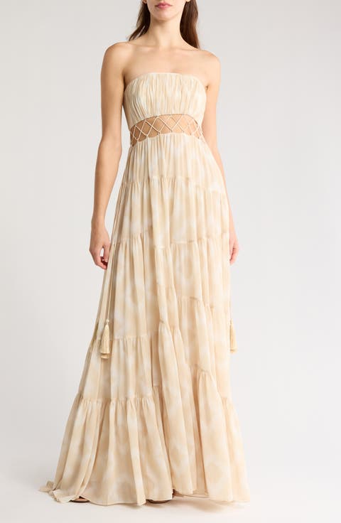Cora Strapless Gown