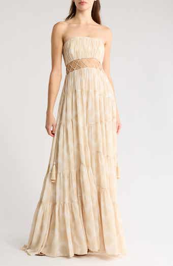 Cinq à Sept Cora Strapless Gown