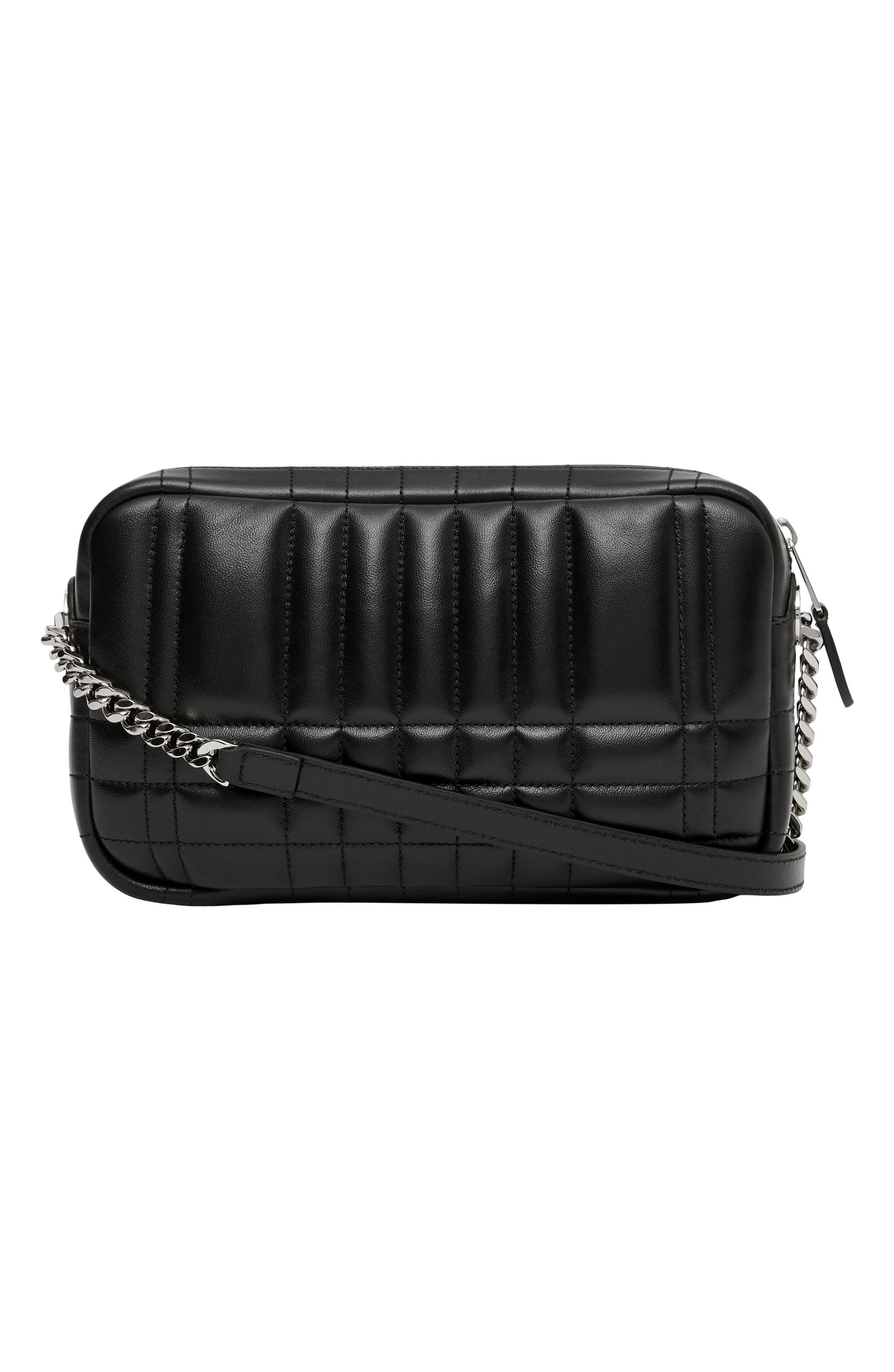 Burberry Small Lola Quilted Leather Camera Bag, Alternate, color, 
