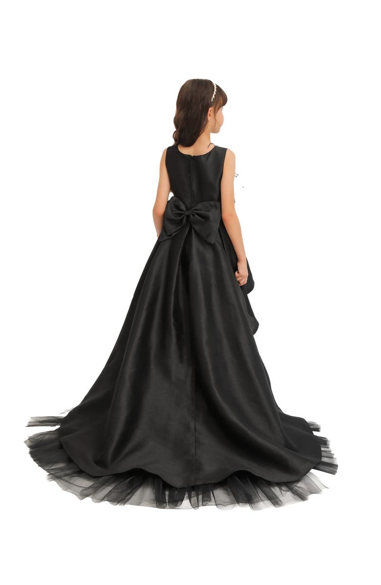 Tulleen Salem Dress, Alternate, color, Black
