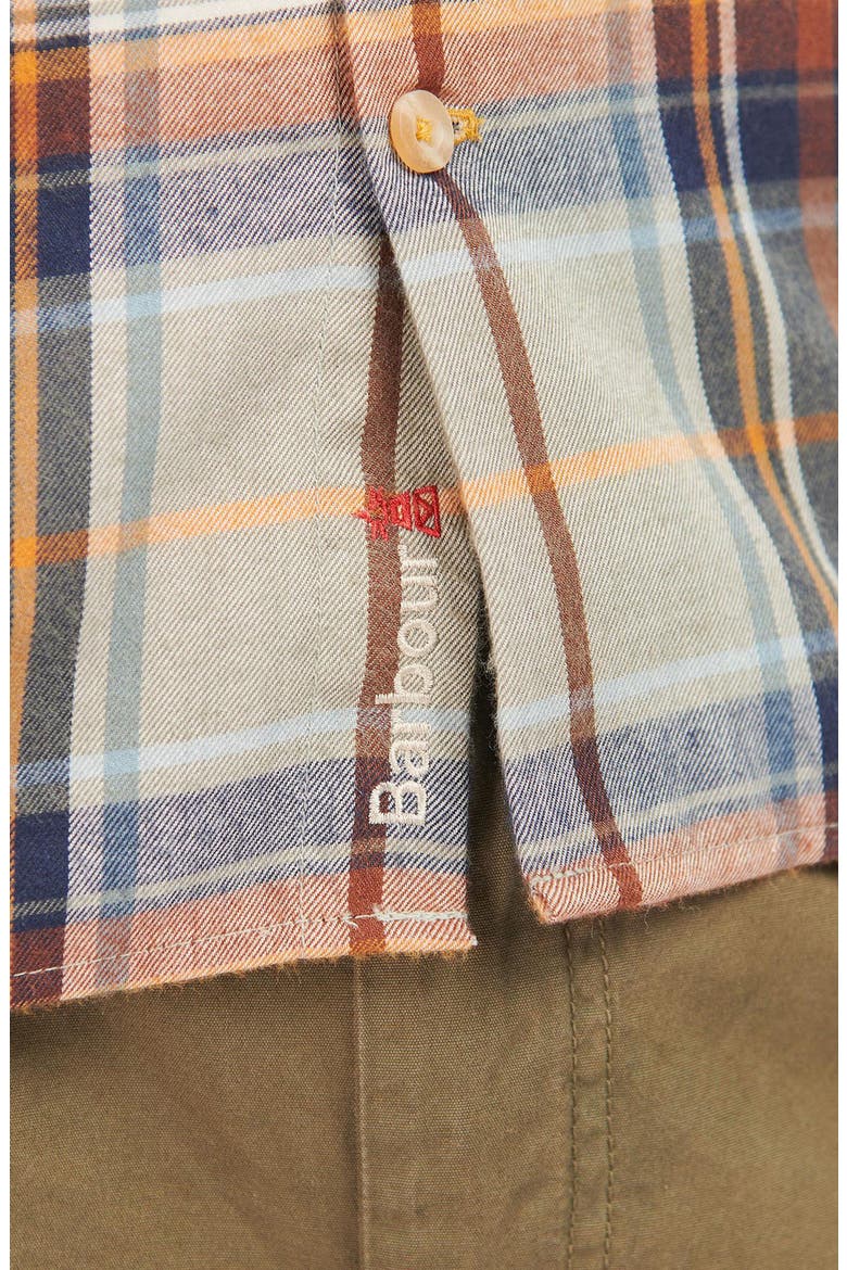 Waterfoot Thermo Weave Plaid Button-Up Shirt, Alternate, color, OLIVE
