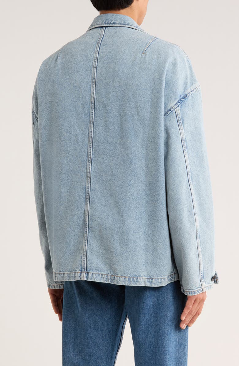 rag & bone Mercer Denim Jacket, Alternate, color, Skylight